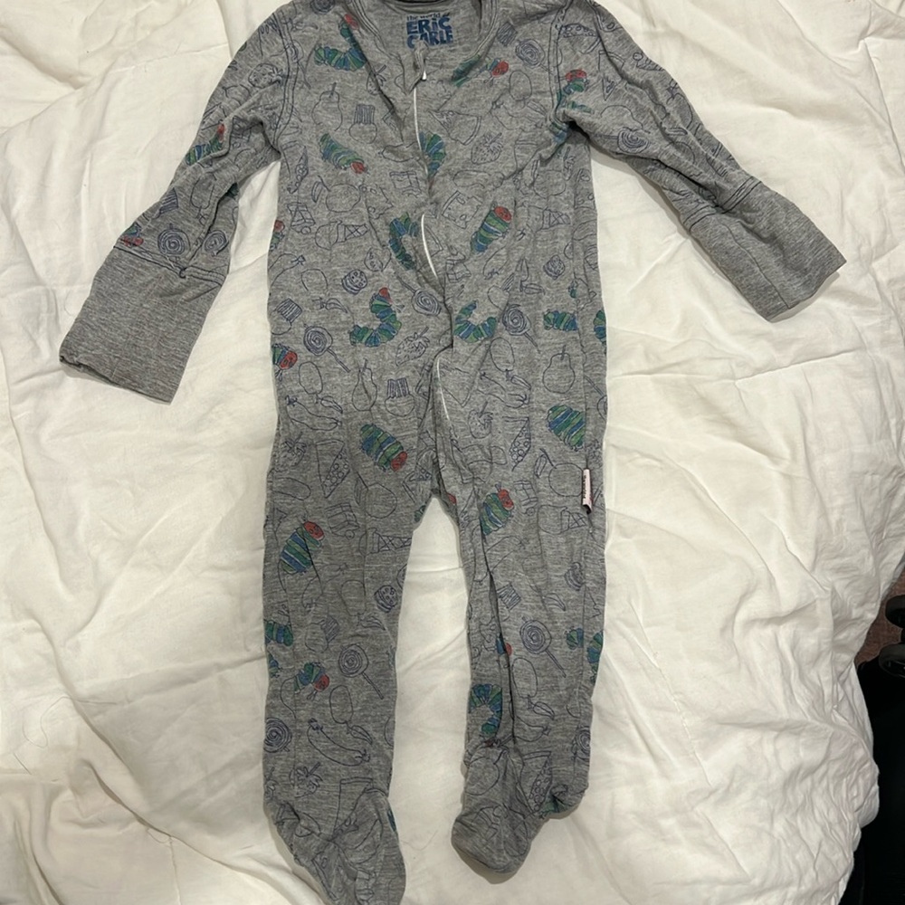 GUC Eric Carle The Very Hungry Caterpillar Footie Zippy 9M